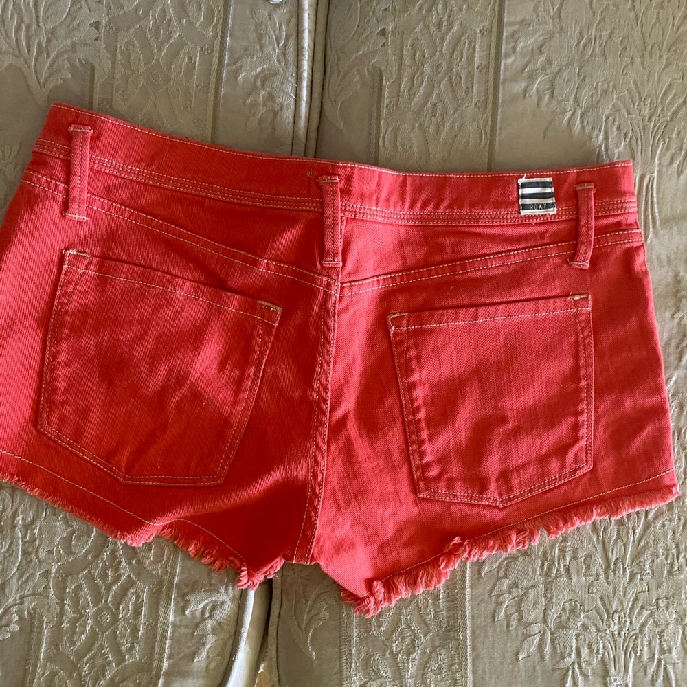 Orange Roxy shorts - Picture 2 of 3